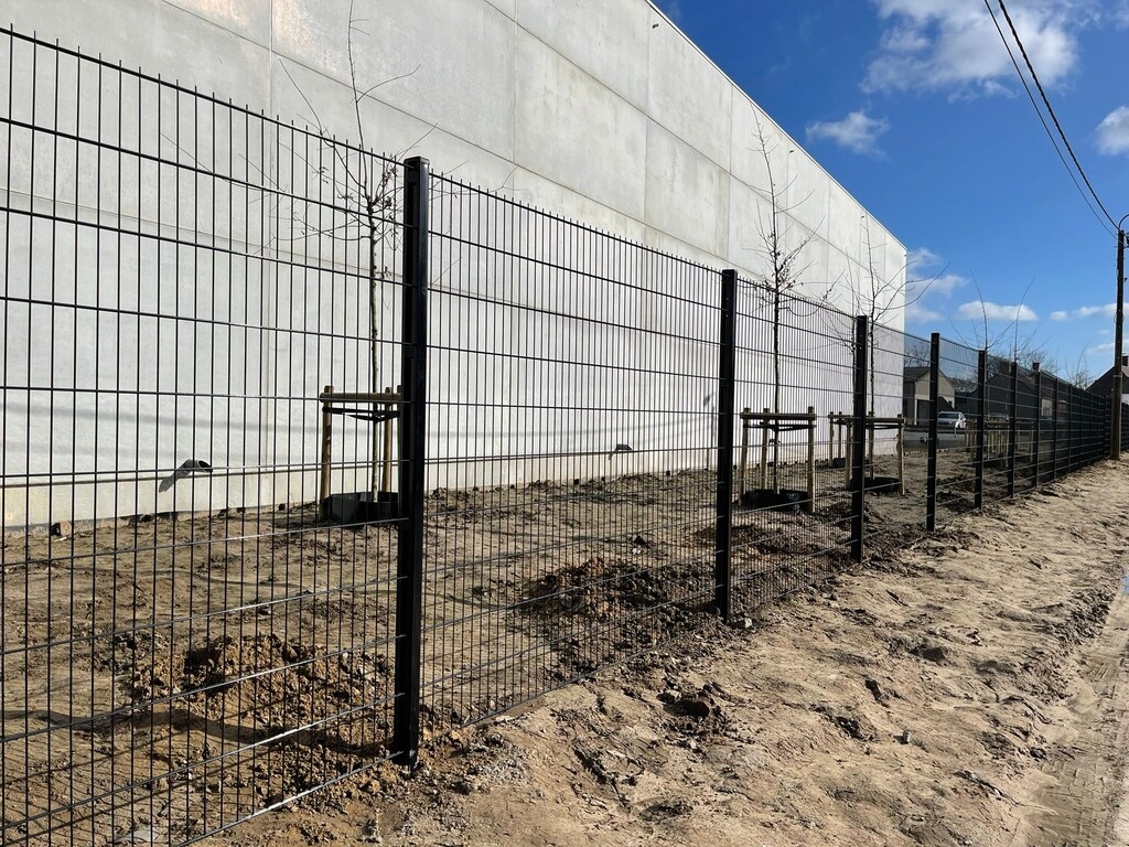 clôture panneau double fil